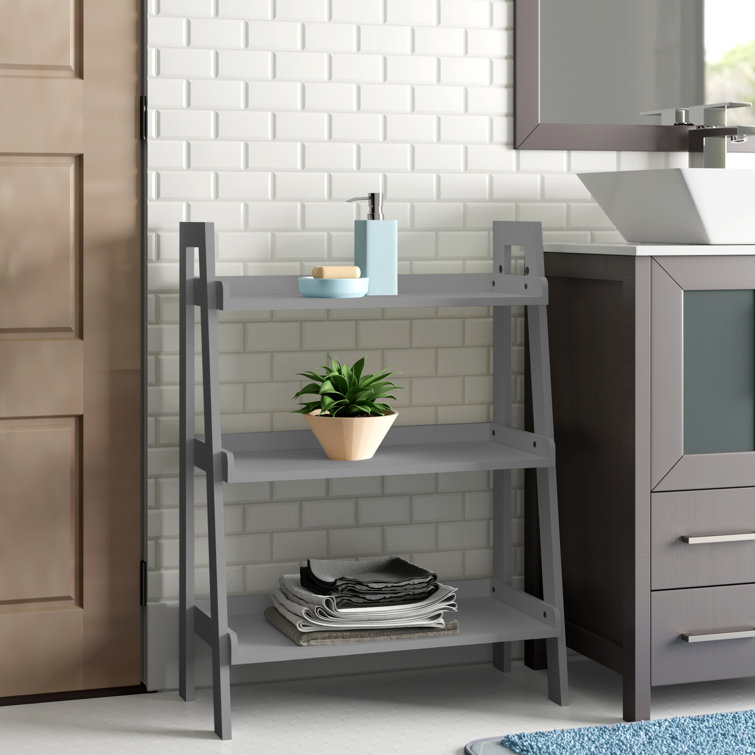 Ebern Designs Hoschton FreeStanding Bathroom Shelves & Reviews Wayfair